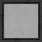 Amanti Art Black Framed Magnetic Board 29x29 Medium Vision Board for use with Magnets, 100% Metal Sheet to Display Items as Office Decor or for Home Organization in mudroom, Kitchen or Kids Room