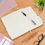 LYDTICK 20 Pack Journals for Writing College Ruled Notebooks Journal in Bulk, Hardcover Notebooks (200Pages) for Note Talking, Lined Bullet Journals for Home School Office, 5.7"x8.4", Grey