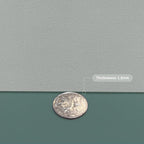 Zinkooat Leather Table Cover,1.8mm Thick,17x72 Inch Desk Cover,Dresser Cover Top,Dresser Protector Top,Dresser Cover,End Table Cover.(Aqua Blue+Gray,17x72)
