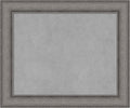 Amanti Art Grey Framed Magnetic Board 20x24 Small Vision Board for use with Magnets, 100% Metal Sheet to Display Items as Office Decor or for Home Organization in mudroom, Kitchen or Kids Room