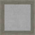 Amanti Art Grey Framed Magnetic Board 31x31 Medium Vision Board for use with Magnets, 100% Metal Sheet to Display Items as Office Decor or for Home Organization in mudroom, Kitchen or Kids Room