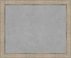 Amanti Art Silver Framed Magnetic Board 38x46 X-Large Vision Board for use with Magnets, 100% Metal Sheet to Display Items as Office Decor or for Home Organization in mudroom, Kitchen or Kids Room