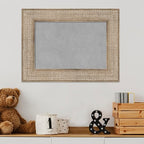 Amanti Art Silver Framed Magnetic Board 18x24 Small Vision Board for use with Magnets, 100% Metal Sheet to Display Items as Office Decor or for Home Organization in mudroom, Kitchen or Kids Room