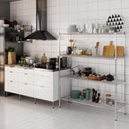 Regal Altair 18" Deep x 54" Wide x 64" Height Wire Shelving Kit | 4-Tier | NSF Commercial Storage Rack Unit
