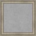 Amanti Art Silver Framed Magnetic Board 29x29 Medium Vision Board for use with Magnets, 100% Metal Sheet to Display Items as Office Decor or for Home Organization in mudroom, Kitchen or Kids Room