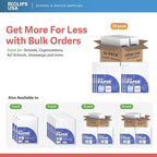 Loose Leaf Paper College Ruled Notebook Paper College Ruled Lined Writing Filler Paper 10.5” x 8” 3600 Sheets 150 Sheets Per Pack 60 gsm (24 Pack)