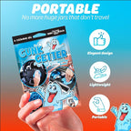 Gunk Getter, Cleaning Gel for Those Hard to Reach Places, Automotive Cup Holder Electronic Keyboard Office, Slime Gel Cleaner Dust Crumb Removal (New Car, 12 Pack)