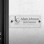 Custom Name Plates for Doors Personalized Wall Name Signs Office Workspace Decor New Job CEO Gift