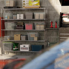 Regal Altair 14" Deep x 72" Wide x 74" Height Wire Shelving Kit | 5-Tier | NSF Commercial Storage Rack Unit