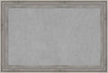 Amanti Art Grey Framed Magnetic Board 25x37 Large Vision Board for use with Magnets, 100% Metal Sheet to Display Items as Office Decor or for Home Organization in mudroom, Kitchen or Kids Room