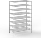 Regal Altair 24" Deep x 48" Wide x 74" Height Wire Shelving Kit | 8-Tier | NSF Commercial Storage Rack Unit