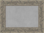 Amanti Art Silver Framed Magnetic Board 17x23 Small Vision Board for use with Magnets, 100% Metal Sheet to Display Items as Office Decor or for Home Organization in mudroom, Kitchen or Kids Room
