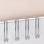 LIGHUFEIC 5 Pack Wire Cubicle Hook,Cubicle Accessories Wall Hangers for Clothing Mirrors, Pictures, Hats, and Bags in Office Cubicles Panels Cubicle Hooks(slive)