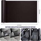 Leather Repair Patch Tape Kit, Self Adhesive Leather Repair for Furniture, Couch, Sofa, Car Seats,Office Chair,Vinyl Repair Kit.120inx16in