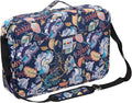 YOUSHARES Big Capacity Colored Pencil Case - 480 Slots large Pen Case Organizer with Multilayer Holder for Prismacolor Colored Pencils & Gel Pen (Retro Flower)