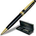 FANSTIK Customized BallPoint pen with name (MADE IN USA), stainless steel, black and gold, luxury engraved pen personalized for men and for women. (BallPoint Black-Gold)