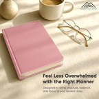 Daily Planner 2026 (5" x 8") - The Ultimate Daily Workflow Planner with Hourly Schedule & Task List to Achieve Your Goals by PRODUCTIVITY STORE (A5, Pink)