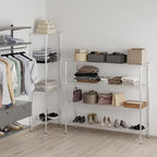 Regal Altair 18" Deep x 60" Wide x 54" Height Wire Shelving Kit | 4-Tier | NSF Commercial Storage Rack Unit
