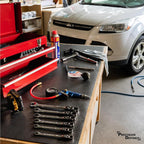 Precision Defined Professional Grade Tool Box Liner, Black | Tool Box Drawer Liner, Shelf Liner Non Slip Mat, Thick Cabinet Shelf Liner, Toolbox Drawer Liners, Tool Chest, Workbench Mat (24 ft x 18")