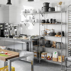 Regal Altair 14" Deep x 36" Wide x 74" Height Wire Shelving Kit | 5-Tier | NSF Commercial Storage Rack Unit