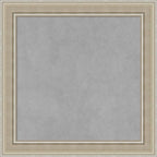 Amanti Art Silver Framed Magnetic Board 20x20 Small Vision Board for use with Magnets, 100% Metal Sheet to Display Items as Office Decor or for Home Organization in mudroom, Kitchen or Kids Room
