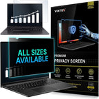 VINTEZ 15.6 Inch 16:9 Privacy Screen for Computer Monitor and Laptop - Anti Glare Protector Film Blue Light Filter Eye Protection - Computer Screen Privacy Shield, [1 Pack]