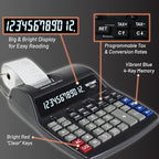 Victor Thermal Printing Calculator with Check & Correct – Fast, Ink-Free Printing, Large Screen, Smudge-Free Results for Office & Accounting