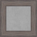Amanti Art Grey Framed Magnetic Board 17x17 X-Small Vision Board for use with Magnets, 100% Metal Sheet to Display Items as Office Decor or for Home Organization in mudroom, Kitchen or Kids Room