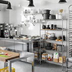 Regal Altair 14" Deep x 36" Wide x 64" Height Wire Shelving Kit | 5-Tier | NSF Commercial Storage Rack Unit