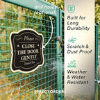Custom Decorative Metal Signs, Personalized Aluminum Waterproof Signs, Driveway Sign Design 3 Black Charcoal 18x18 In