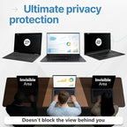 VINTEZ 15.6 Inch 16:9 Privacy Screen for Computer Monitor and Laptop - Anti Glare Protector Film Blue Light Filter Eye Protection - Computer Screen Privacy Shield, [1 Pack]