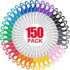 Toidgy 150 Packs Kids Scissors, 5 Inch Scissors Bulk for School, Blunt Tip Scissors for Kids Student Teacher, Safety Scissors for Preschool Classroom Office Home, School Supplies Craft Cutting Paper