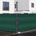 Green 8' x 29' Fence Privacy Screen Commercial Outdoor Backyard Shade Windscreen Mesh Fabric