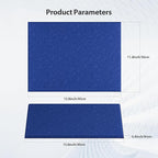 Amantech 12 Pack Acoustic Panels Self Adhesive Sound Proof Foam, High Density Sound Acoustic Panel, 16X12X0.4 Inch 4:3 Rectangle Panels in Home, Office, Reccording Room, Studio, more(Telecom Blue)