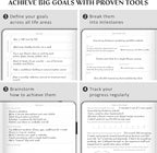 Legend Hourly Schedule Planner PRO Dated Jan 2026-Jan 2027 – Deluxe Weekly & Daily Organizer with Time Slots. Appointment Book Journal for Work & Time Management, A4 Hardcover, Black