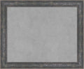 Amanti Art Grey Framed Magnetic Board 19x23 Small Vision Board for use with Magnets, 100% Metal Sheet to Display Items as Office Decor or for Home Organization in mudroom, Kitchen or Kids Room