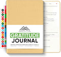 Gratitude & Self-Care Journal - Guided Mindfulness & Mental Health Journal All-in-One with Prompts for Self Discovery - Daily Journal for Men & Women by PRODUCTIVITY STORE (A5, Cream)
