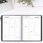 AT-A-GLANCE 2026 Appointment Book Planner, Weekly, 8-1/4" x 11", Large, Black (709500526)