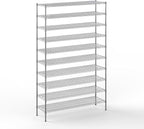 Regal Altair 18" Deep x 60" Wide x 96" Height Wire Shelving Kit | 10-Tier | NSF Commercial Storage Rack Unit
