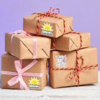 500pcs Thank You Stickers - Handmade, Happy Mail, Boutique Packaging, Purchase Roll