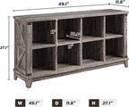 EnHomee 8 Cube Storage Organizer and Shelves, Cube Shelf Bookshelf for Home and Bedroom, Black Oak