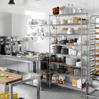 Regal Altair 14" Deep x 42" Wide x 86" Height Wire Shelving Kit | 8-Tier | NSF Commercial Storage Rack Unit