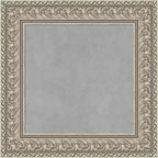 Amanti Art Silver Framed Magnetic Board 23x23 Small Vision Board for use with Magnets, 100% Metal Sheet to Display Items as Office Decor or for Home Organization in mudroom, Kitchen or Kids Room