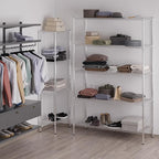 Regal Altair 21" Deep x 54" Wide x 86" Height Wire Shelving Kit | 5-Tier | NSF Commercial Storage Rack Unit