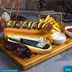 ELIKAI Hot Dog Stapler, Funny Gifts for Teachers and Principals, Unique Desk Accessory, Ideal Back-to-School Gift for Classroom or Teacher Lounge Decor, Includes 1000 Staples, Brown, 7 oz