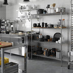 Regal Altair 21" Deep x 48" Wide x 64" Height Wire Shelving Kit | 4-Tier | NSF Commercial Storage Rack Unit