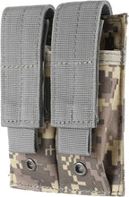Tactical Single/Double Pistol Mag Pouch Outdoor Molle Open-Top Magazine Pouch for Glock M1911 92F
