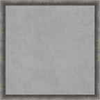 Amanti Art Grey Framed Magnetic Board 26x26 Medium Vision Board for use with Magnets, 100% Metal Sheet to Display Items as Office Decor or for Home Organization in mudroom, Kitchen or Kids Room