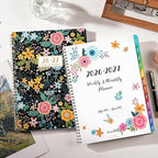 Planner 2026-2027 - 9" x 11",Academic Planner 2026-2027, JUL.2026 - JUN.2027, Weekly and Monthly Planning with Monthly Tabs, Back Pocket + Thick Paper + Twin-Wire Binding