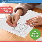 Loose Leaf Paper College Ruled Notebook Paper College Ruled Lined Writing Filler Paper 10.5” x 8” 5400 Sheets 150 Sheets Per Pack 60 gsm (36 Pack)